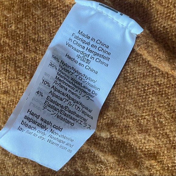 Madewell Kent Cardigan Sweater in Coziest Yarn Alpaca/Merino Wool Blend XXS - Picture 6 of 9